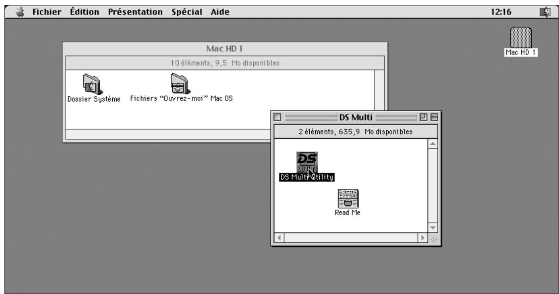 MINOLTA DIMAGE SCAN MULTI - Double-cliquez sur l'icône de l'utilitaire DS multi. - 1