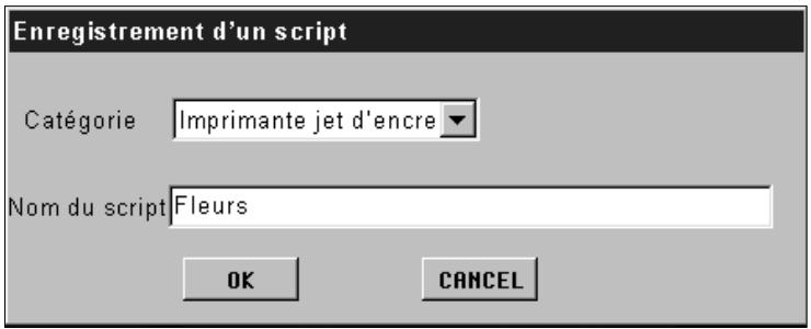 MINOLTA DIMAGE SCAN MULTI - Créer un SCRIPT - 3