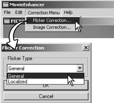 MINOLTA DIMAGE VIEWER 2.2 - FLICKER CORRECTION - 1