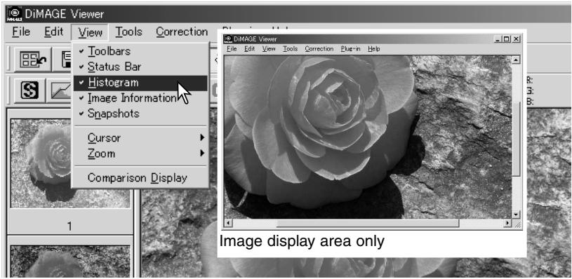 MINOLTA DIMAGE VIEWER 2.2 - Status bar - 2