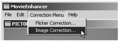 MINOLTA DIMAGE VIEWER 2.2 - CORRECTING MOVIE IMAGES - 1