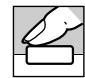 MINOLTA DYNAX 5 - When  or (念) appears in the viewfinder, press the shutter-release button all the way down to take the picture. - 1