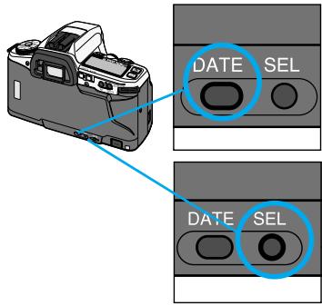MINOLTA DYNAX 5 - Changing the Date Format - 1