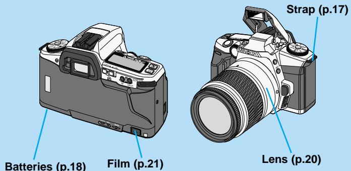 MINOLTA DYNAX 5 - GETTING STARTED - 1