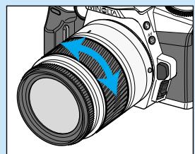 MINOLTA DYNAX 5 - Set full-auto operation. - 1