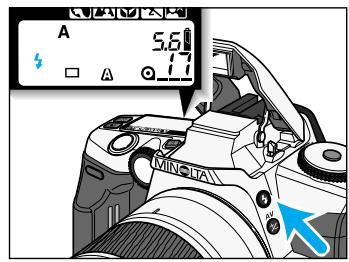 MINOLTA DYNAX 5 - Flash with A Mode - 1