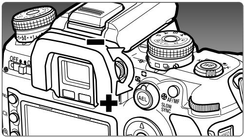 MINOLTA DYNAX 7D - DIOPTER ADJUSTMENT - 1