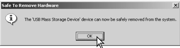 MINOLTA DYNAX 7D - Stop USB Mass Storage Device - Drive(H:) - 2