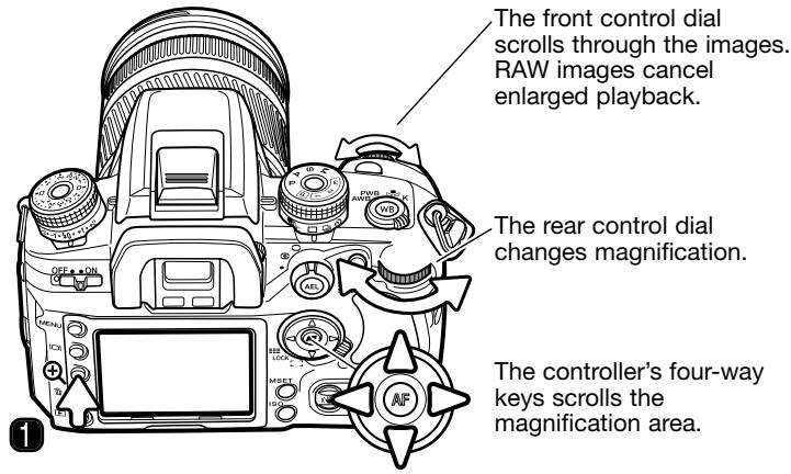 MINOLTA DYNAX 7D - ENLARGED PLAYBACK - 1