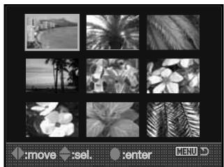 MINOLTA DYNAX 7D - FRAME-SELECTION SCREEN - 1