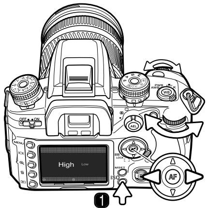 MINOLTA DYNAX 7D - ISO BUTTON SETUP - 2