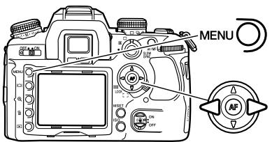MINOLTA DYNAX 7D - NAVIGATING THE PICTBRIDGE MENU - 1