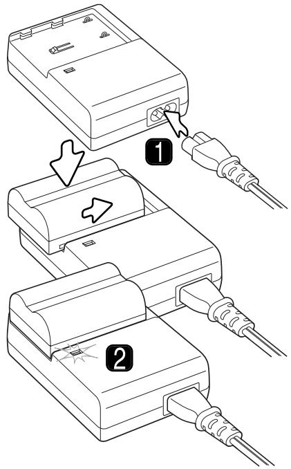 MINOLTA DYNAX 7D - CHARGING THE BATTERY - 2
