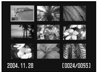 MINOLTA DYNAX 7D - INDEX PLAYBACK FORMAT - 1