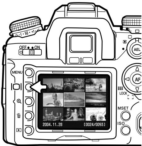 MINOLTA DYNAX 7D - CHANGING THE PLAYBACK DISPLAY - 3