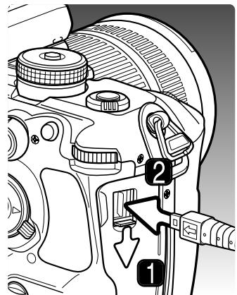 MINOLTA DYNAX 7D - VIEWING IMAGES ON A TELEVISION - 1
