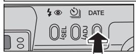 MINOLTA FREEDOM ZOOM 140 - SETTING THE DATE OR TIME - 1