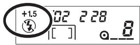 MINOLTA FREEDOM ZOOM 140 - Press the flash-mode button until the exposure-compensation indicator appears to set the mode. - 1