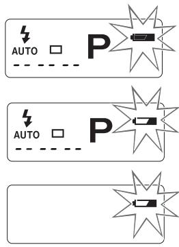 MINOLTA MAXXUM 3 - Battery Condition Indicators - 2