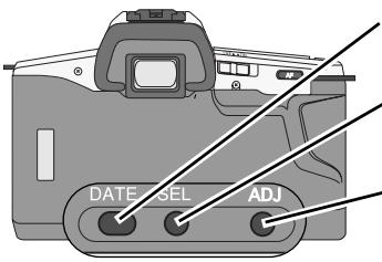 MINOLTA MAXXUM 3 - Names of Parts for Date and Time Setting - 1