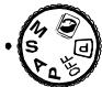MINOLTA MAXXUM 70 - MODE DIAL - 6