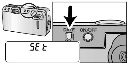 MINOLTA RIVA ZOOM 130 - SETTING THE DATE OR TIME - 1