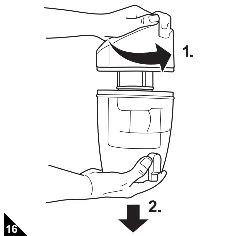 DIRT DEVIL CENTRINO - Lamellen-Zentralfilter reinigen / wechseln - 1
