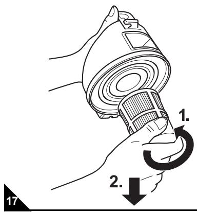 DIRT DEVIL CENTRINO - Lamellen-Zentralfilter reinigen / wechseln - 2