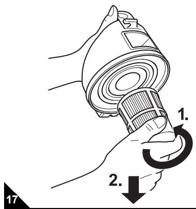 DIRT DEVIL CENTRINO - Lamel merkezi filtresini temizlemle/deigistirme - 2