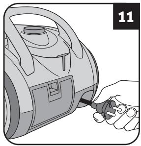 DIRT DEVIL DD7700, DD7710 - Utilisation de l'aspirateur - 1