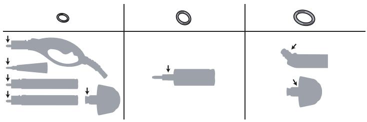 DIRT DEVIL M380 VAPOREX - Changing washers - 1