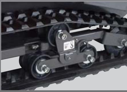 KUBOTA KC70 - Galets inférieurs de type bogie - 1