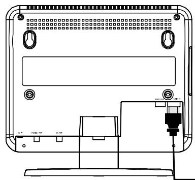 SCOTT DMX 20 HBK - Connecting to a TV - 1