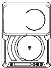 SCOTT DMX 20 HBK - Inserting a disc - 1