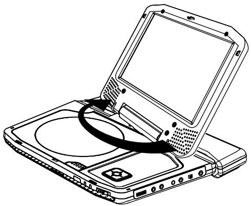 SCOTT DPX I865 CS - To turn the LCD monitor - 1