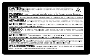 SCOTT DPX I865 CS - DO NOT STARE INTO BEAM - 1