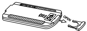 SCOTT DPX I865 CS - To Change Remote Control Battery - 1