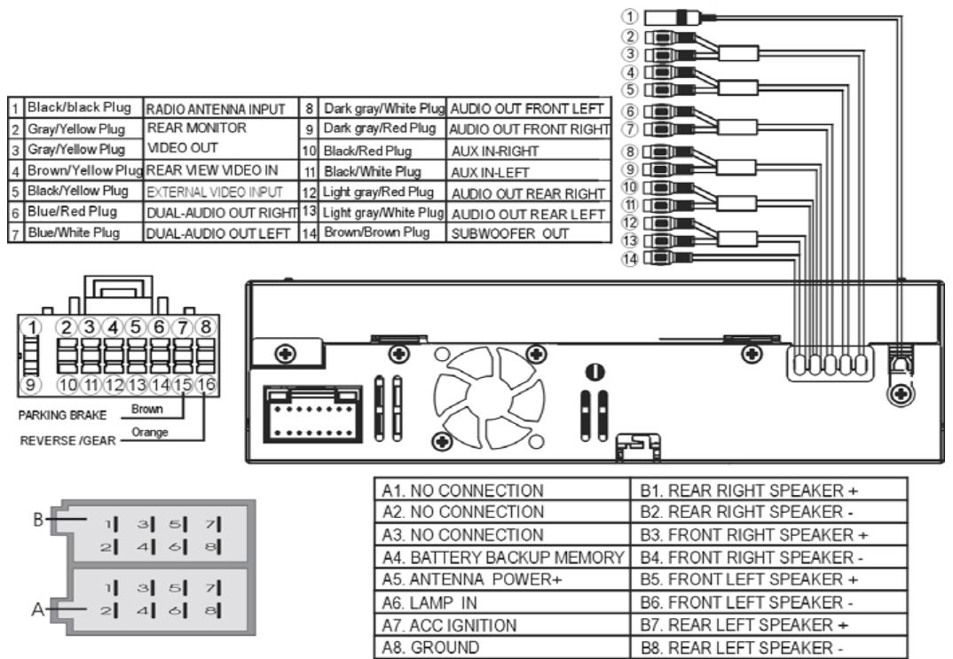 SCOTT DRX 950 - ELECTRICAL CONNECTIONS - 1