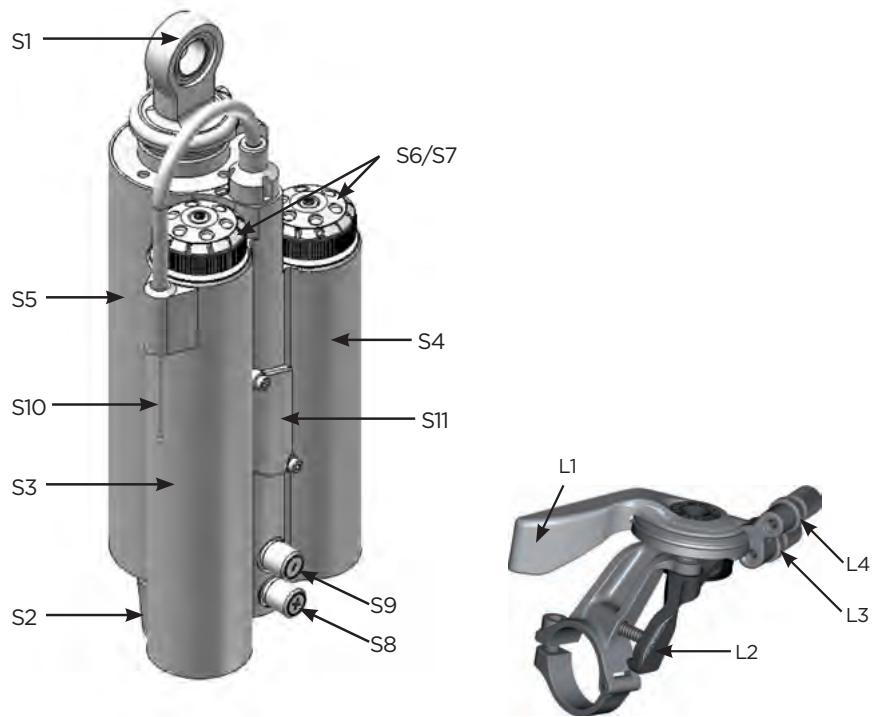 SCOTT GENIUS LT - REAR SHOCK-TECHNOLOGY - 1