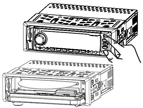 SCOTT SRX 280 - FRONT PANEL Open / Close (Figure B) - 1