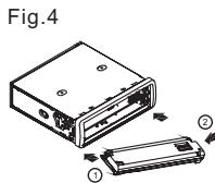 SCOTT XRB 300 RC - TO ATTACH THE FRONT PANEL - 4