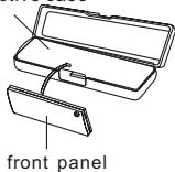 SCOTT XRB 300 RC - TO ATTACH THE FRONT PANEL - 2