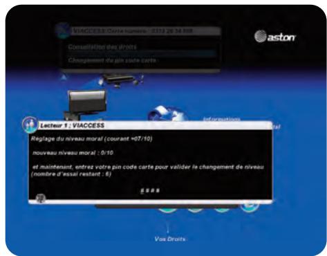 ASTON DIVA HD PREMIUM - SOUS-MENU VOS DROITS - 6