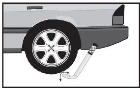 ULTIMATE SPEED KH 4055 EXTENDABLE WHEEL WRENCH - Achtung: - 1