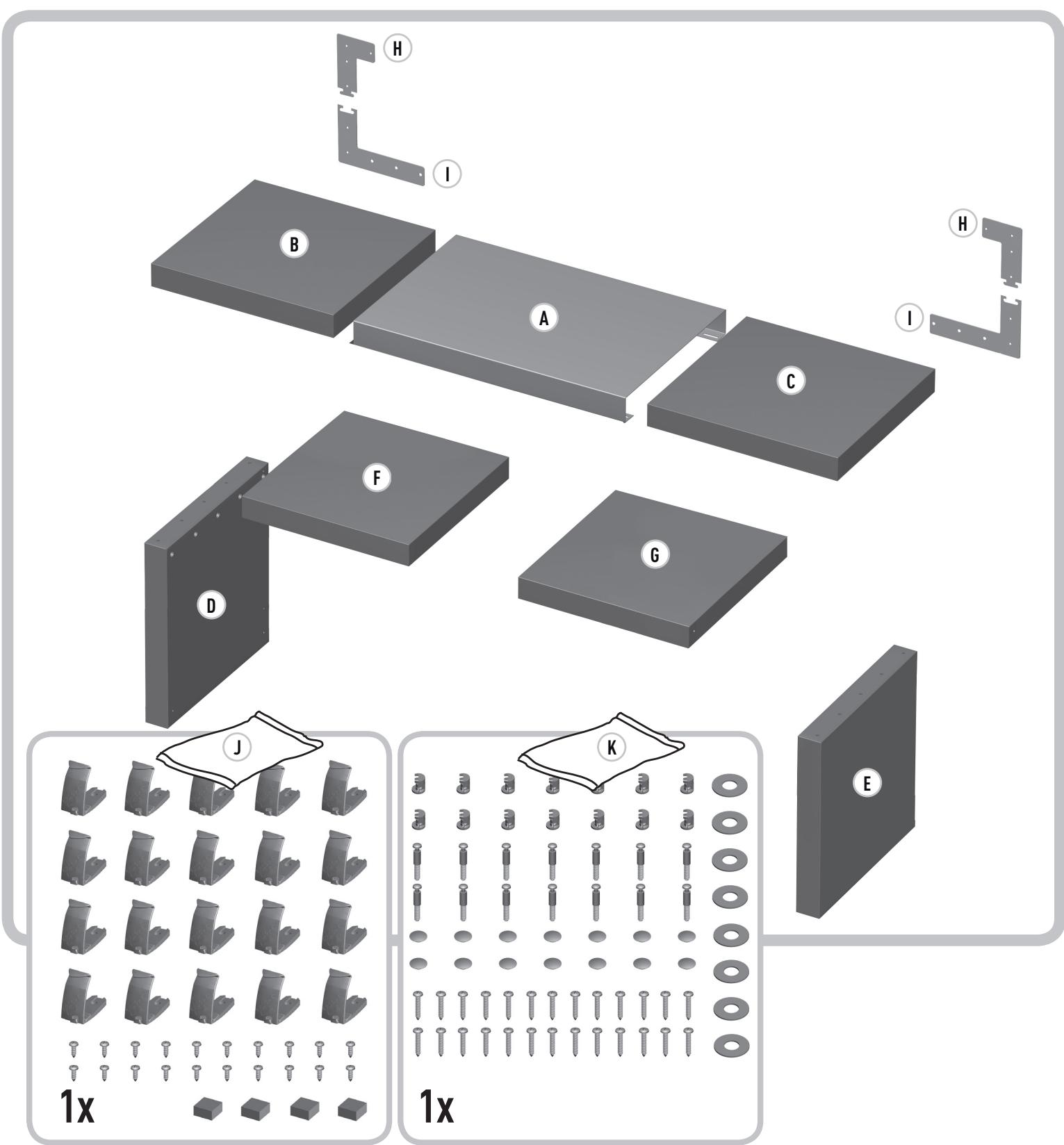 VOGELS CFF 140 - CONTENT OF THE BOX CFF 140 - 2