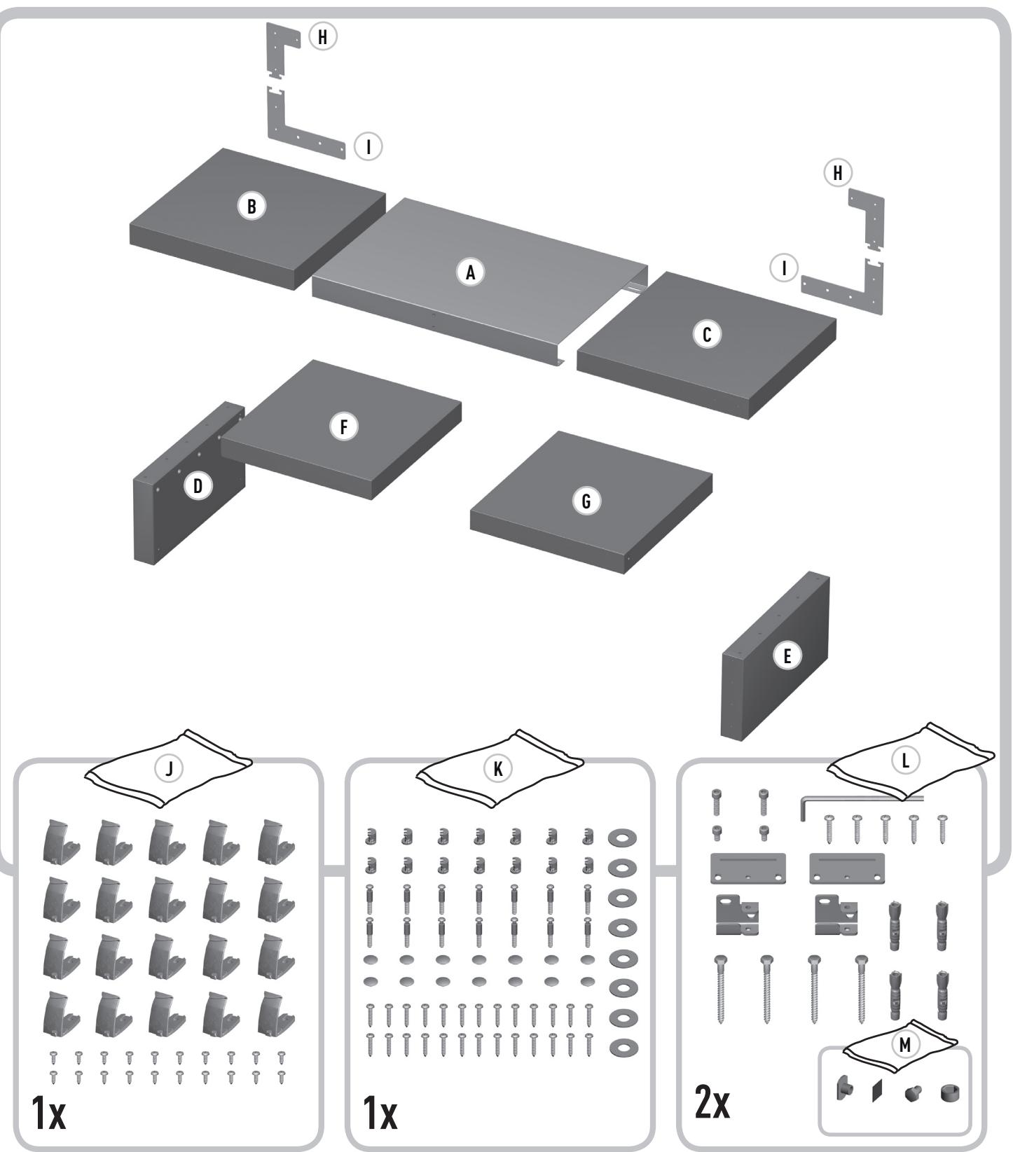 VOGELS CFW 140 - CONTENT OF THE BOX CFF 140 - 19