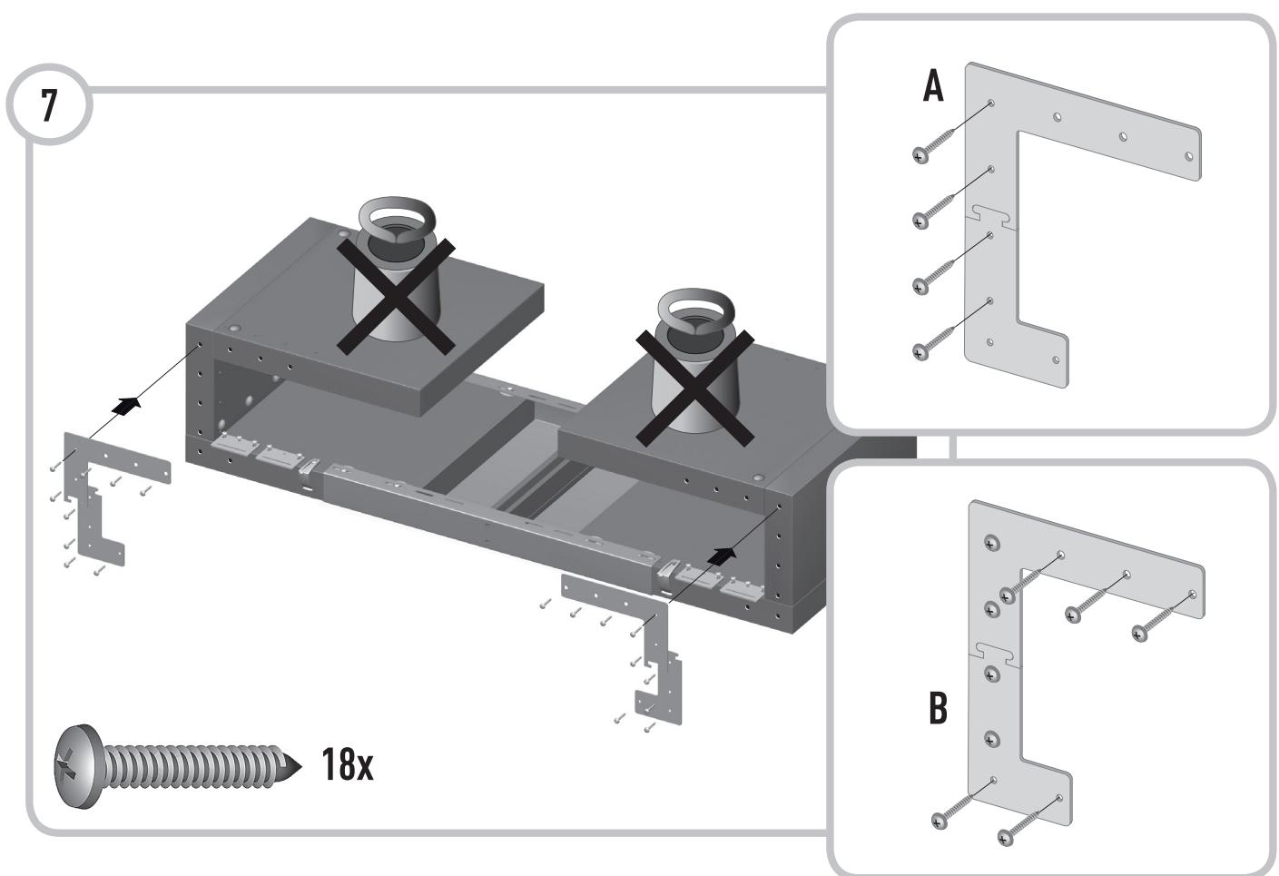 VOGELS CFW 140 - CONTENT OF THE BOX CFF 140 - 30