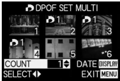 LEICA DIGILUX 2 - Print order settings for multiple pictures - MULTI - 2
