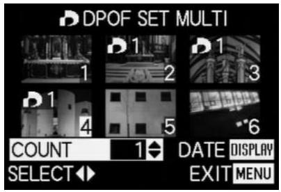 LEICA DIGILUX2 - Print order settings for multiple pictures - MULTI - 2