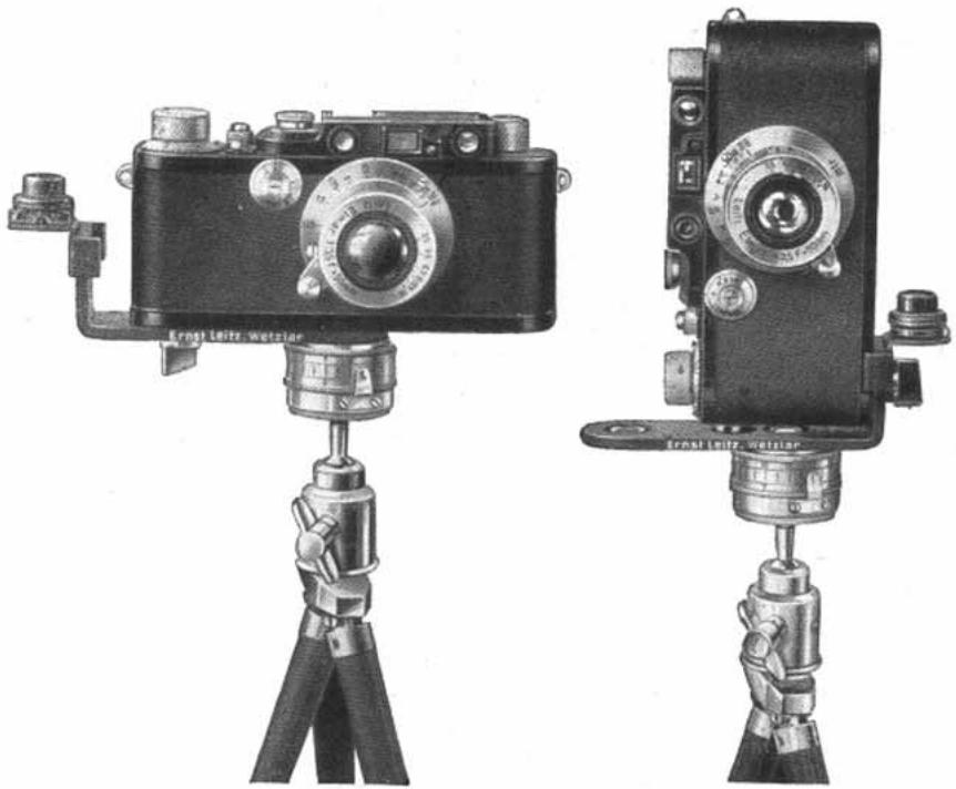 LEICA IIIA - Leitz Panoramic Tripod Head with interchangeable scale rings - 2